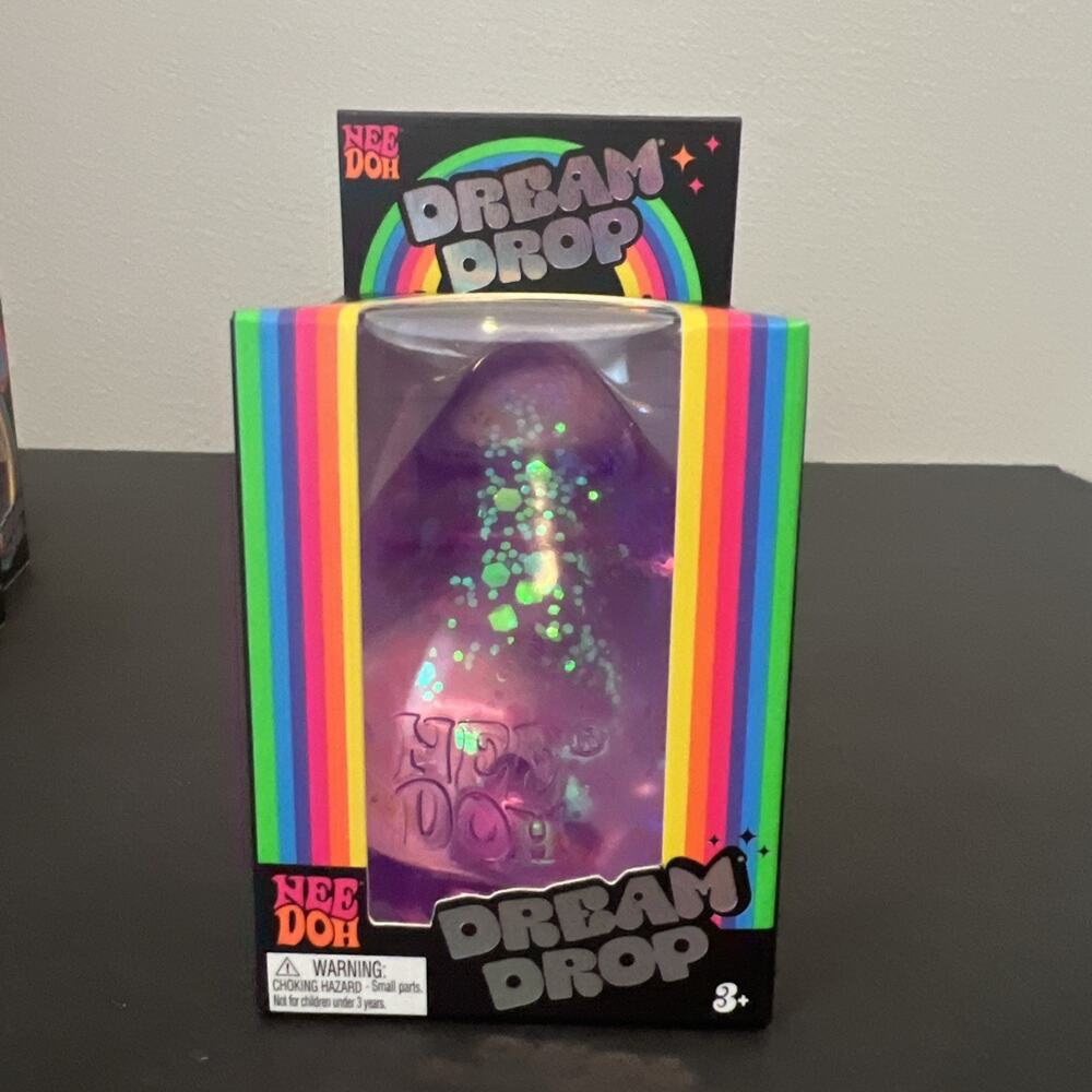 Nee Doh Dream Drop- Purple Viral Tik Tok - New Needoh Schylling